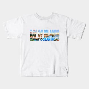 BAY OF ISLANDS Great Ocean Road - Victoria Australia Kids T-Shirt